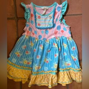 Matilda Jane girls shirts and swimsuit bundle - size 8